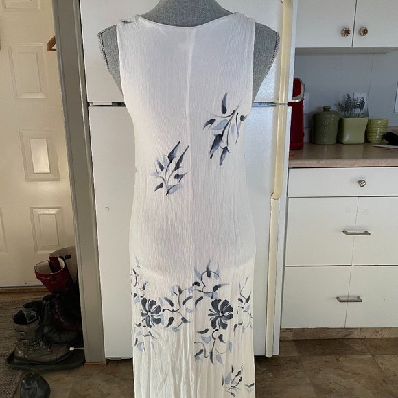 Vintage IMPASIA Floral Maxi Dress - Picture 4 of 8